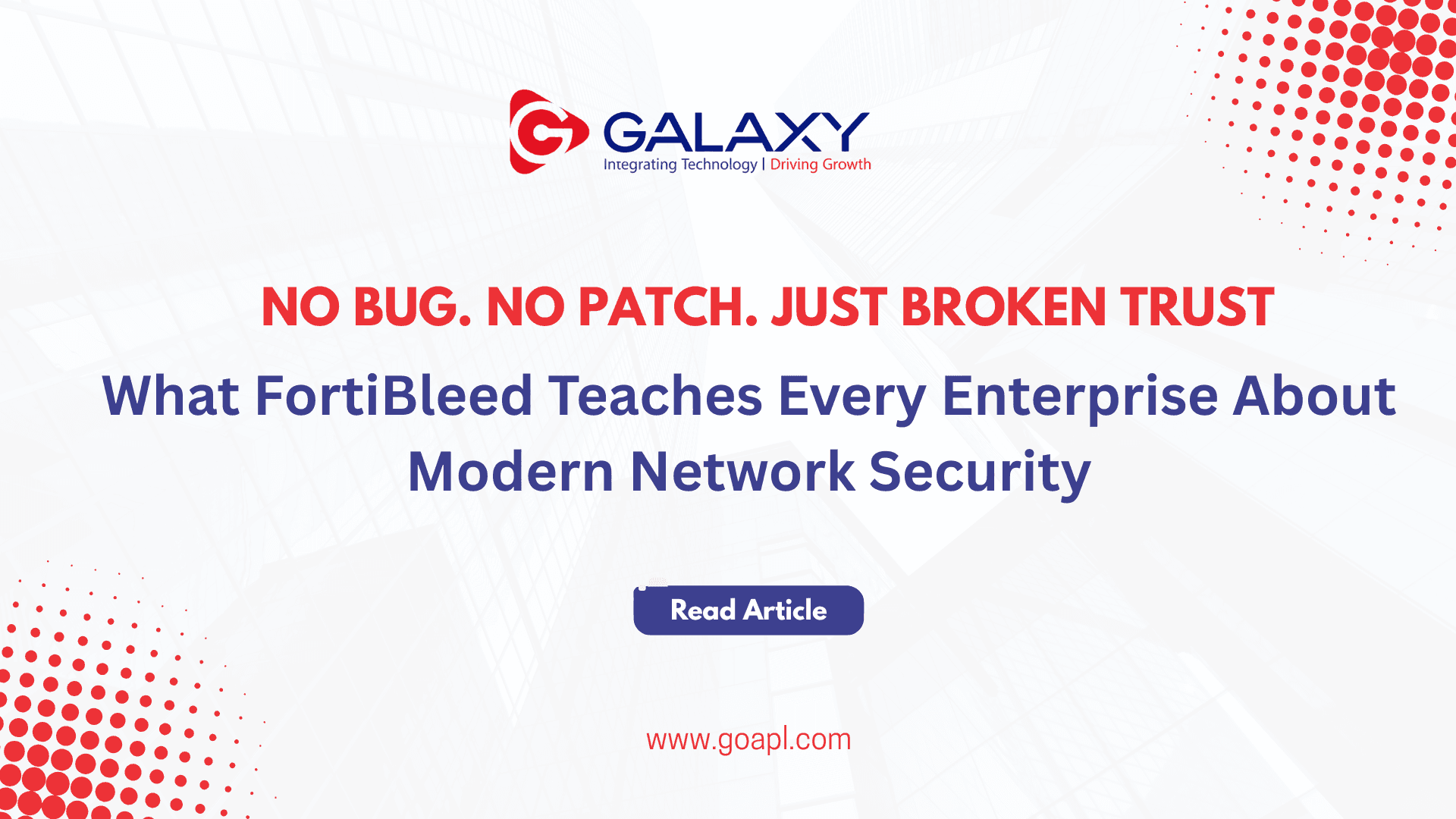 No Bug. No Patch. Just Trust, Broken. Inside FortiBleed