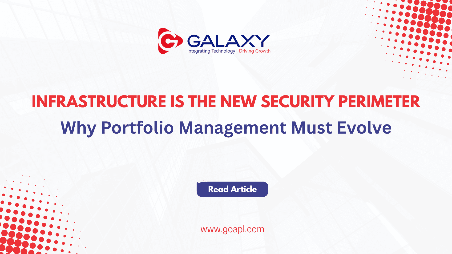 Infrastructure Portfolio Management Has Quietly Become a Security Discipline