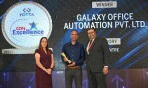 Galaxy Bags The Prestigious 'CRN Excellence Award 2022'