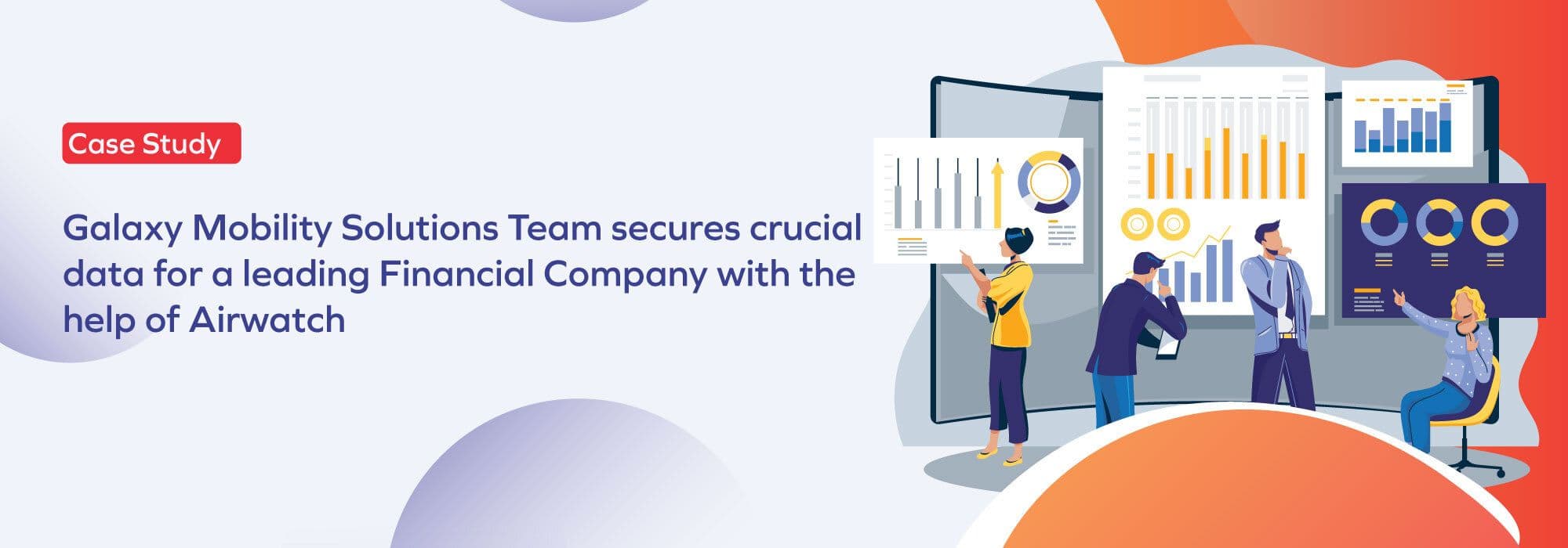 Financial Company secures crucial data by implementing Airwatch Solution
