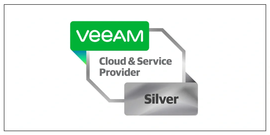 VeeAM Cloud & Service Provider Silver tier badge.